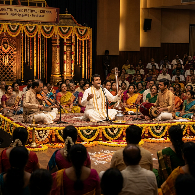 SKS Sabha Carnatic music concert